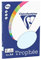 Clairefontaine 4151C - Ries Druckerpapier / Kopierpapier Clairalfa PPP, DIN A4, 160g, 50 Blatt, Hellblau, 1 Ries