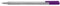 STAEDTLER 334-6 Triplus Fineliner (Dreikant, Superfeine, Metallgefasste Spitze, Linienbreite ca. 0,3 mm, 10 Stück) violett