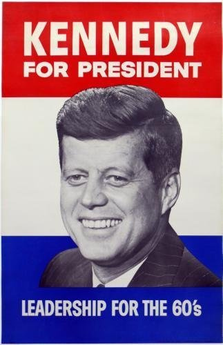 JFK JOHN F. KENNEDY Mini Poster 28 cm 43 27,9 x 43,2 cm