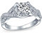 Personalisieren Sie Romantische Vintage Art Deco Stil 2Ctw Runde Brillant Solitär Geschnitten Aaa Cz Verlobungsring Für Frauen Pave Criss Cross Twist Unendlichkeit Band .925 Sterlingsilber Anpassbar