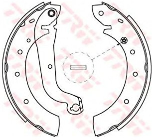 TRW Automotive AfterMarket GS8617 Bremsbacke