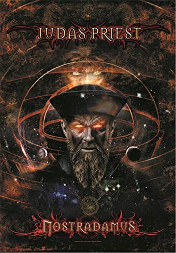 Judas Priest Poster officiel Nostradamus Nue Textile Drapeau 75 x 110 cm