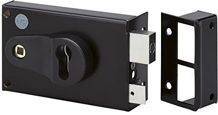 Metalux SSA45701 Serrure en Applique Horizontale-Réglable 52/60 mm-Fouillot Droite-Cylindre euro-ND10 9772