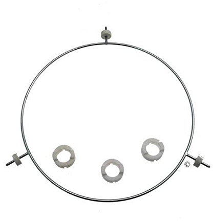 Support plateau à roulettes Four micro-ondes 72X9349, AS0080843 DE DIETRICH Four micro-ondes 72X9349, AS0080843 DE DIETRICH