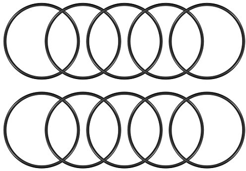 sourcing map 10 Stück Metrische Nitrilkautschuk O-Ringe Dichtung 120mm AD 110mm ID 5mm Breite