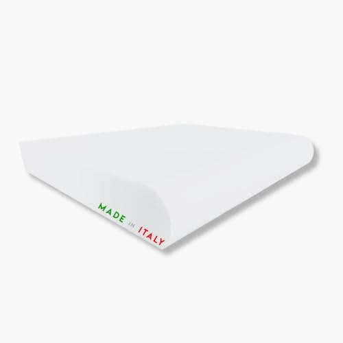 TENDAGGIMANIA Espuma para cojines de asiento de sofá contorneada de alta densidad 30 – para relleno de sofá y sillón cómodo y resistente – Medidas personalizables