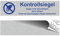VOID Sicherheitsetiketten Kontrollsiegel mit Logo auf Rolle - 80 x 20 mm - Blau (100)