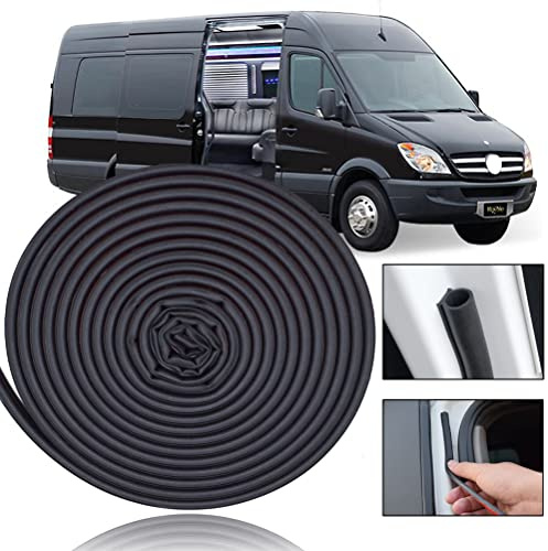 Guarnizione porta 32,8 Ft / 10M per Ducato 244 250 290 Van & Motorhome camper camper boxer relè jumper guarnizione auto striscia di gomma kit di riduzione del rumore del vento sigillo a forma di D