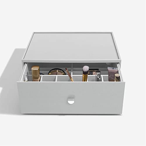 Stackers Pebble Grey Supersize Makeup Deep Drawer