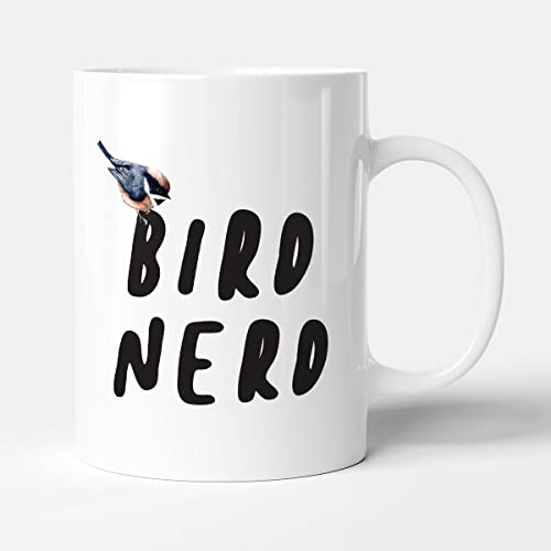 Victorian Printing Co - Bird Nerd - Gift Bird Watching Mug, Ceramic, 11fl.oz.