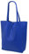 SH Leder ® Damen Echt Rindleder Shopper mit Innentasche in vielen Farben Schultertasche Henkeltasche 37x29cm Kora G266 (Royalblau)
