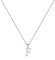 TINGN Kette Silber 925 Damen, Silber Kette mit Buchstaben F Anhänger Halskette Mädchen Buchstaben Halskette Damen Schmuck Kinder Jahrestag Geburtstag Geschenk für Frauen Freundin Mama Teenager Mädchen