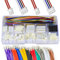 Kidisoii JST Connector Kit 2.5mm Pitch JST-XH 2.54 Female Connector with Premium 22AWG Pre-Crimped Cables,XH 2.54mm Connector 2/3/4/5/6/7/8/9/10 Pin Female Housing (XH-MM-Kit)