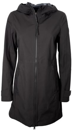WOOLRICH Leavitt Summer Parka für Damen, wasserdicht, CFWWOU0773FRUT3342, Farbe Schwarz, Siehe Foto, S