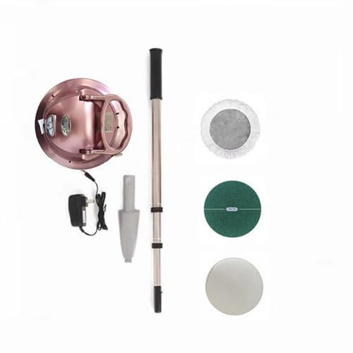 Scrubber and Polisher, Hard Floor Cleaner Machine, Multi-Purpose Floor Cleaning, Random Orbital Drive, Wide Cleaning Path, All-In-One Floor Cleaner, Scrubber and Polisher pink