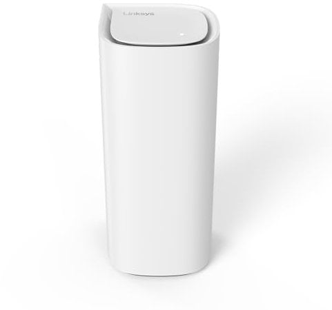 Linksys Velop Pro 7 10G LN1401: Sistema Mesh tribanda con 1 Puerto de Internet/WAN de 10 GB y 4 Puertos LAN de 2,5 GB, Cobertura de hasta 278 m² y más de 200 Dispositivos