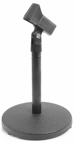 Vonyx TS01 Tisch-Mikrofonständer mit Mikrofonhalterung