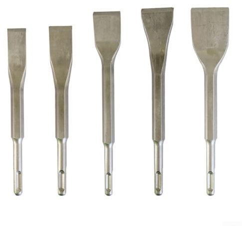 1PC Chisel Bit for Electric Hammer, Round Handle Shank Designed for Concrete and Stone (14×200×40mm)