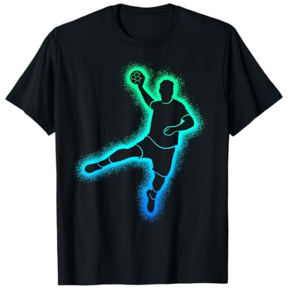 Handballspieler Kinder Handballer Herren Jungen Handball T-Shirt