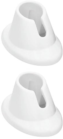 2 Pcs White Nail Polish Bottle Holder - Fingernail Polishing Tool, Fingernail Painting, Nail Art Tools,Nail Art Polish Accessories