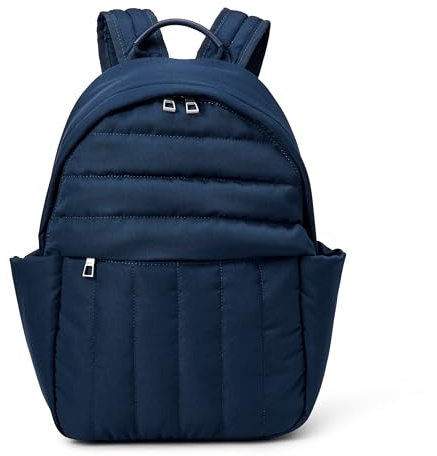 Amazon Essentials Damen Kleiner gesteppter Rucksack, Marineblau, Einheitsgröße