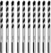 HSAWBIT 10 PACK OF - 4mm Masonry Drill Bits Set Concrete Drill Bit/Tungsten Carbide Drill Bits for Brick Walls/Glass/Plastic/Cement/Soft Tile