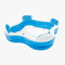 Piscina Familiar Hinchable con 4 Asientos y Posavasos – 183 × 183 × 51 cm (390 L) – para 4 Personas