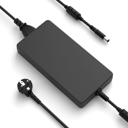 180W 19.5V 9.23A Laptop Ladegerät Ladekabel für Dell 7,4 * 5,0mm Netzteil | Kompatible mit Dell G3 G5 G7 3590 3579 3779, Alienware 13 15 17 M15 M17 R2 R3 R4 R5 R6, Precision 7670 7550 7530 7710