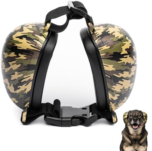 ARpaw Gehörschutz für Hunde – 28 dB Lärmschutz Ohrenschützer – Noise Cancelling Ear Muffs gegen Feuerwerk & Laute Geräusche