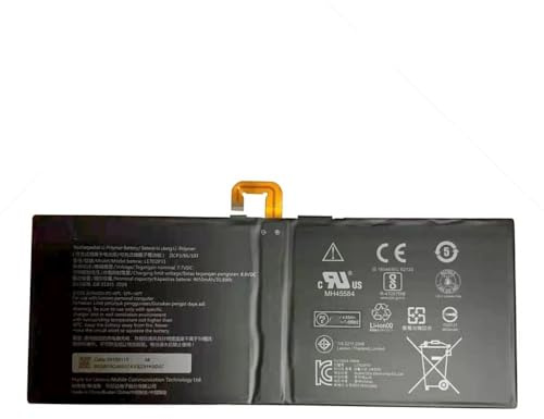 QWCOZSY per Batteria L17D2P31 da 7, V 35,8 Wh 4650 mAh per Lenovo YB-J912F Yoga Book C930 YB-J912L Tablet pc