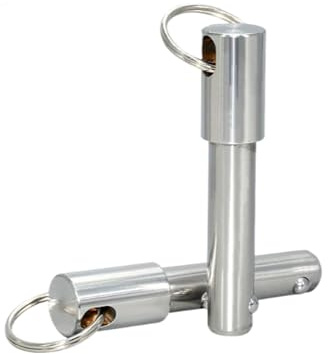Perno a sgancio rapido con impugnatura a T, diametro 6 mm, 8, 10, 12, in acciaio inossidabile, molla di bloccaggio e anello trazione(6x60mm)