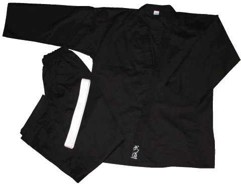 S.B.J - Sportland Karateanzug/Kampfsportanzug/SV Anzug Godan 160 cm, schwarz