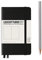 LEUCHTTURM1917 317257 Notizbuch Pocket (A6), Hardcover, blanko, schwarz