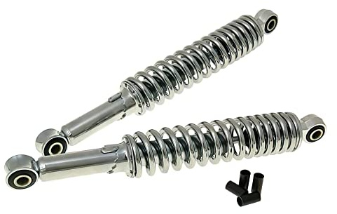 Stoßdämpfer Satz universal Chrom 320mm - Mofa, Mokick, Moped