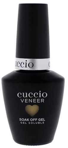 Cuccio Gel Nail Polish Veneer Everything Matters 13ml- Gold Shimer