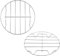 T&B Cooking Rack Round 304 Stainless Steel Baking and Cooling Steaming Rack w Stand Cookware Air Fryer Pressure Cooker Canning Tool Set of 2(7&8 Inch)