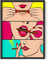 RipGrip Pop Art und Trippy Poster Vintage Drucke, Hippie Room Decor, Andy Warhol Print, Coole Wandkunst, Kunst Poster, Coole Poster, 12 x 16 (Roller)