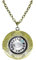 Collana con medaglione a forma di fotocamera e medaglione per fotografia