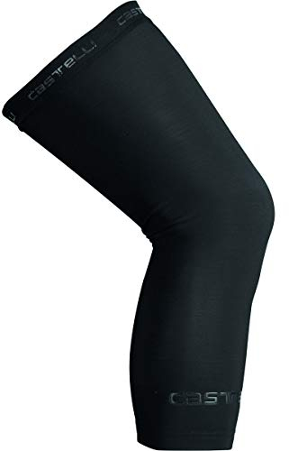 Castelli Unisex THERMOFLEX 2 KNEEWARMER Leg Warmers, Black, XL