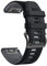 NotoCity für Garmin Fenix 5/ Fenix 6 Armband, für Garmin Fenix 6 Pro/7/7 Pro/8 47mm/5 Plus/E 47mm Armband, Quickfit 22mm für Forerunner 935/945/965, Epix Gen 2, Instinct 2, Approach S60(Schwarz-Grau)