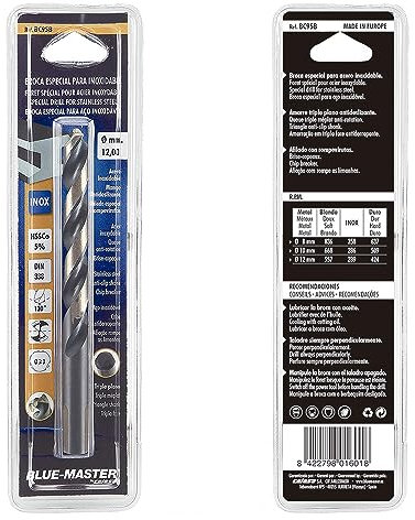 BROCA INOX PROFESIONAL CILINDRICA HSSCO DIN338