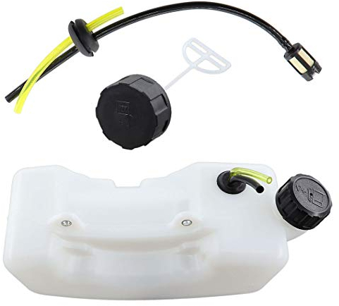 MCHNIC Benzintank mit Deckel Benzinschlauch für Timbertech MS49 MS52-2TL AKS43 AKS52 MFS52 Motorsense Freischneider 3PS 52ccm