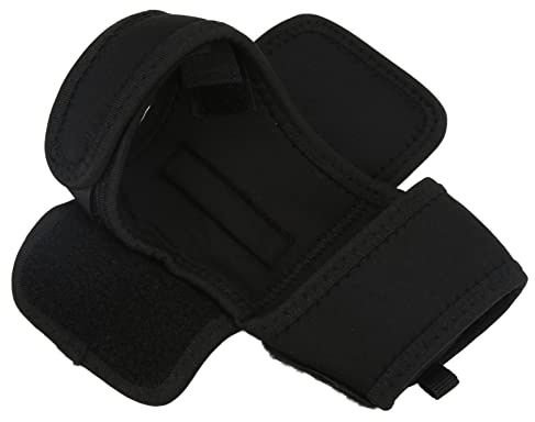 Alomejor Taucher Taschenlampe Handgelenkhalter Handschlaufe Unterwasser Taschenlampe Handschlaufe mit Einziehbarem Klettverschluss Taucher Handgelenk Abdeckung für Tauchlampen Lampe