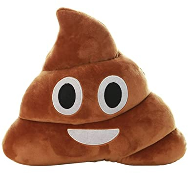 IRunningSystem BeyondTreasure Scheishaufen Kissen Emoticon Gadget Plüsch | Spielzeug Spaßkissen 30 cm (Braun(45cm))