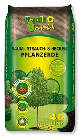 Hack Baum- Strauch- & Hecken- Pflanzerde 40L