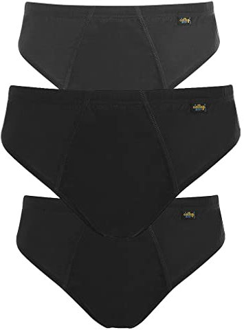 3 Pezzi Slip Uomo in Cotone Filo di Scozia Mutande di Alta qualità - Modello E Misura A Scelta Anche Taglie CALIBRATE PROMOZIONE Disponibile (2XL, 1500 S)