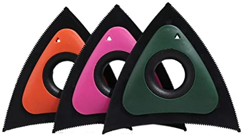 Creative Triangle Hair Remover Pet Fur Cleaning Brush Carpet Sofa Clothes Lint Removal Scraper