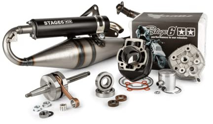 Motorpack Stage6 70cc Streetrace Grauguss Piaggio LC