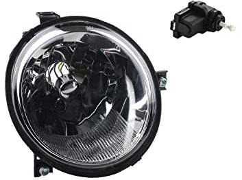 Johns, Scheinwerfer passend für VW Lupo 6X 09/98-07/05 H4 Rechts Beifahr. m. Stellmotor