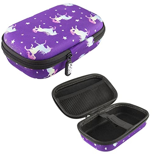 Schutztasche für VTech ABC Smile TV Konsole und Zubehör aus robustem Eva-Material in verschiedenen Farben und Mustern